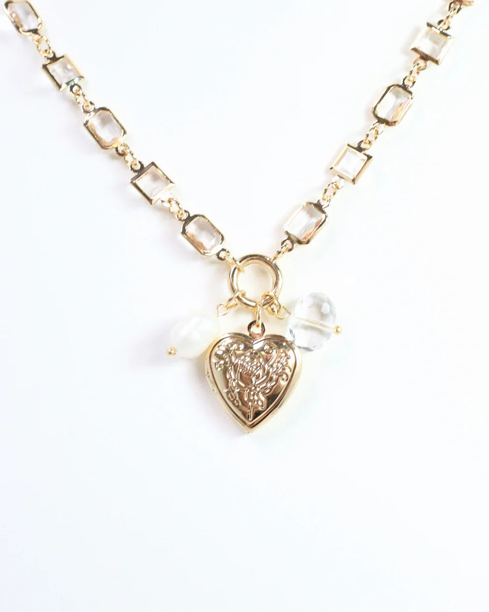 Ammon Charm Necklace Gold