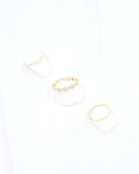 Izzy Ring Set WR Gold