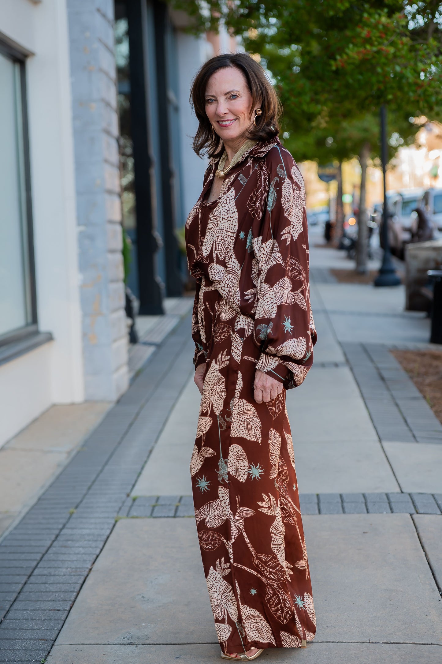 Mallorca Tropical Print Pants
