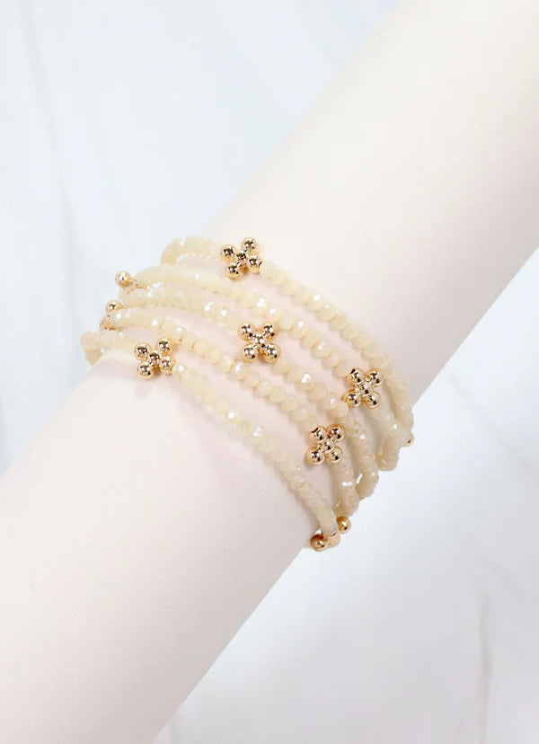 Whittle Bracelet Set NATURAL