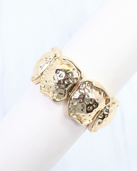 Charlie Stretch Bracelet Gold