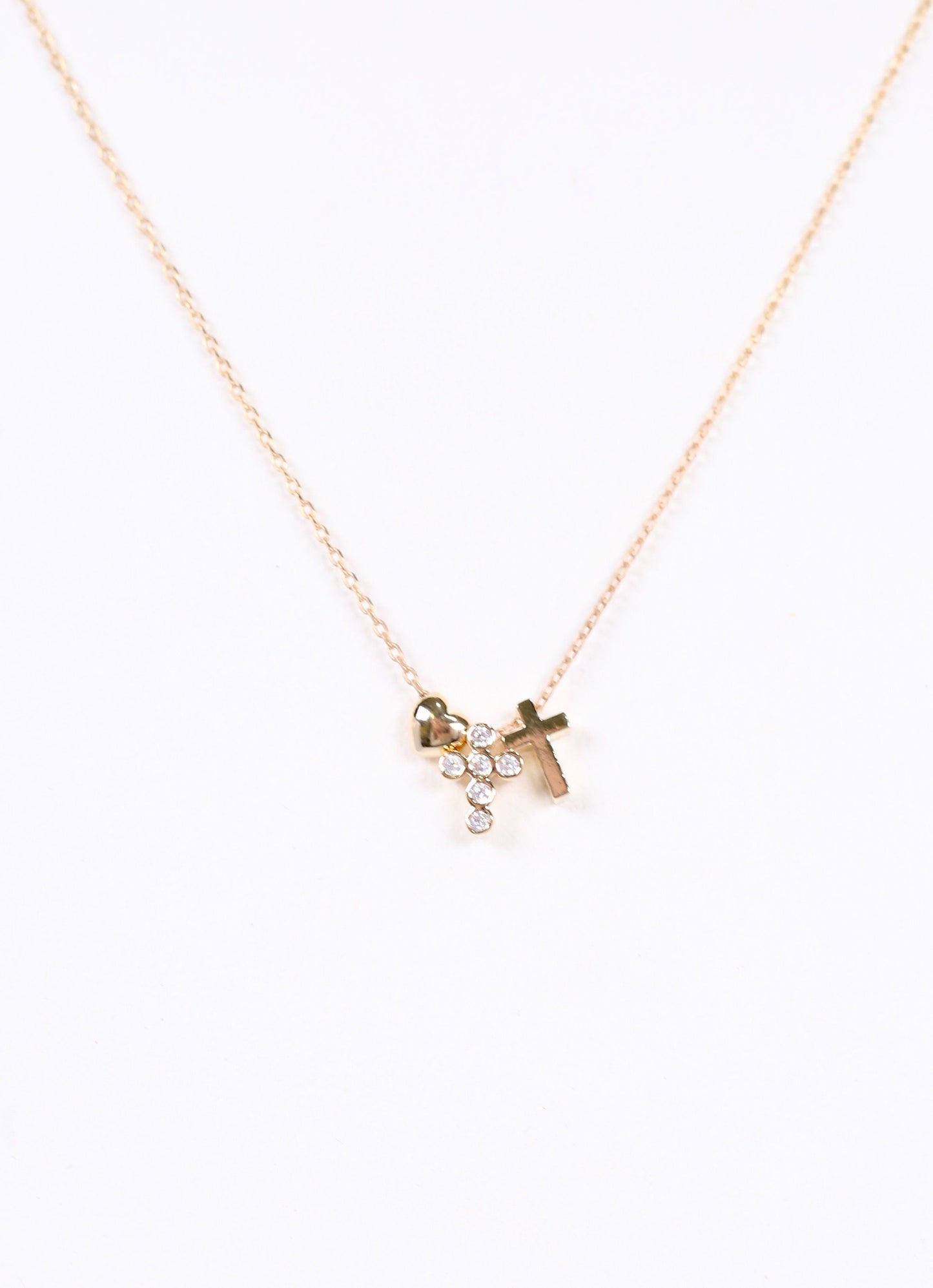 Emmons Mini Charms Necklace GOLD