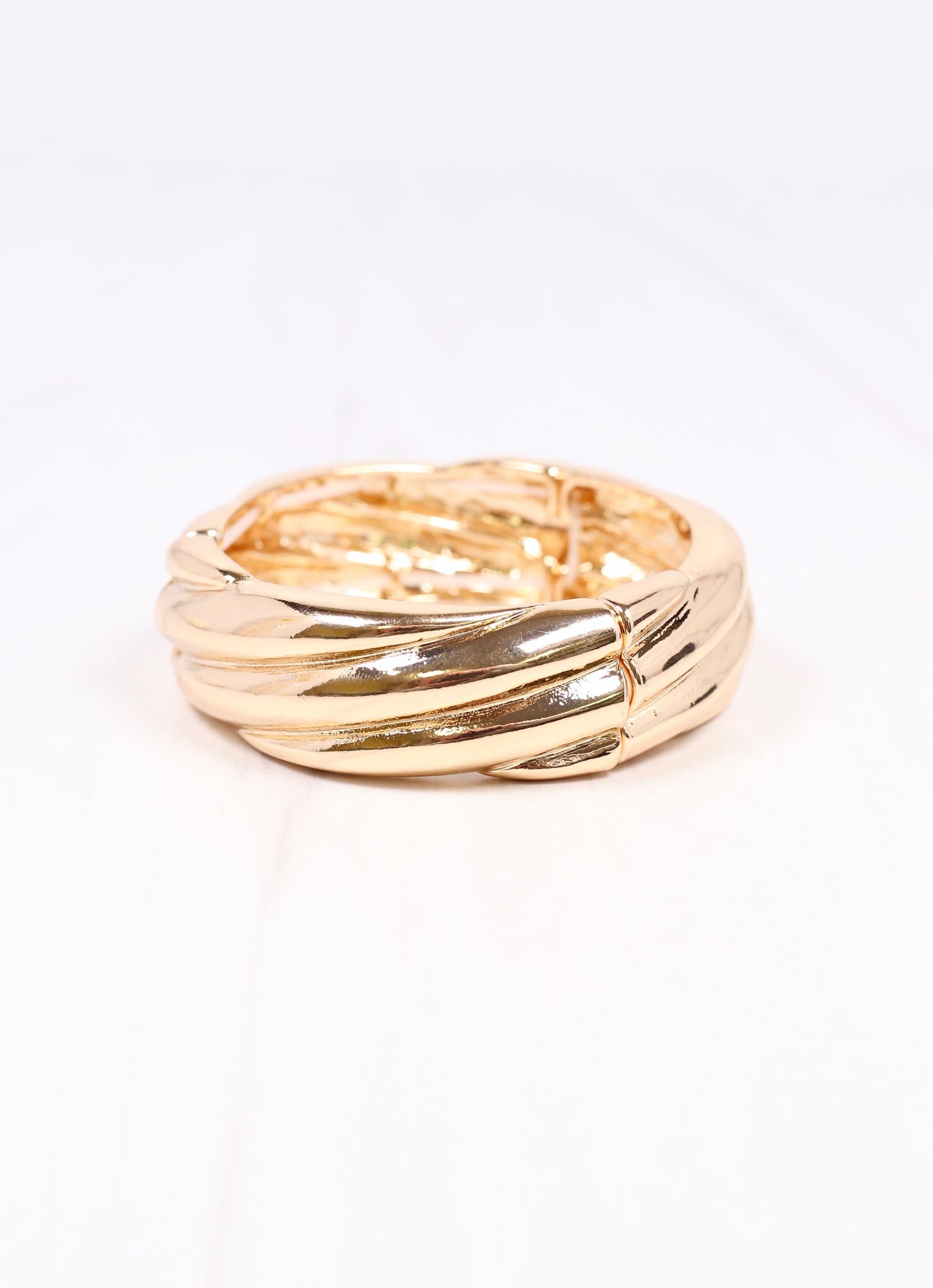 Hackett Stretch Bracelet SHINY GOLD