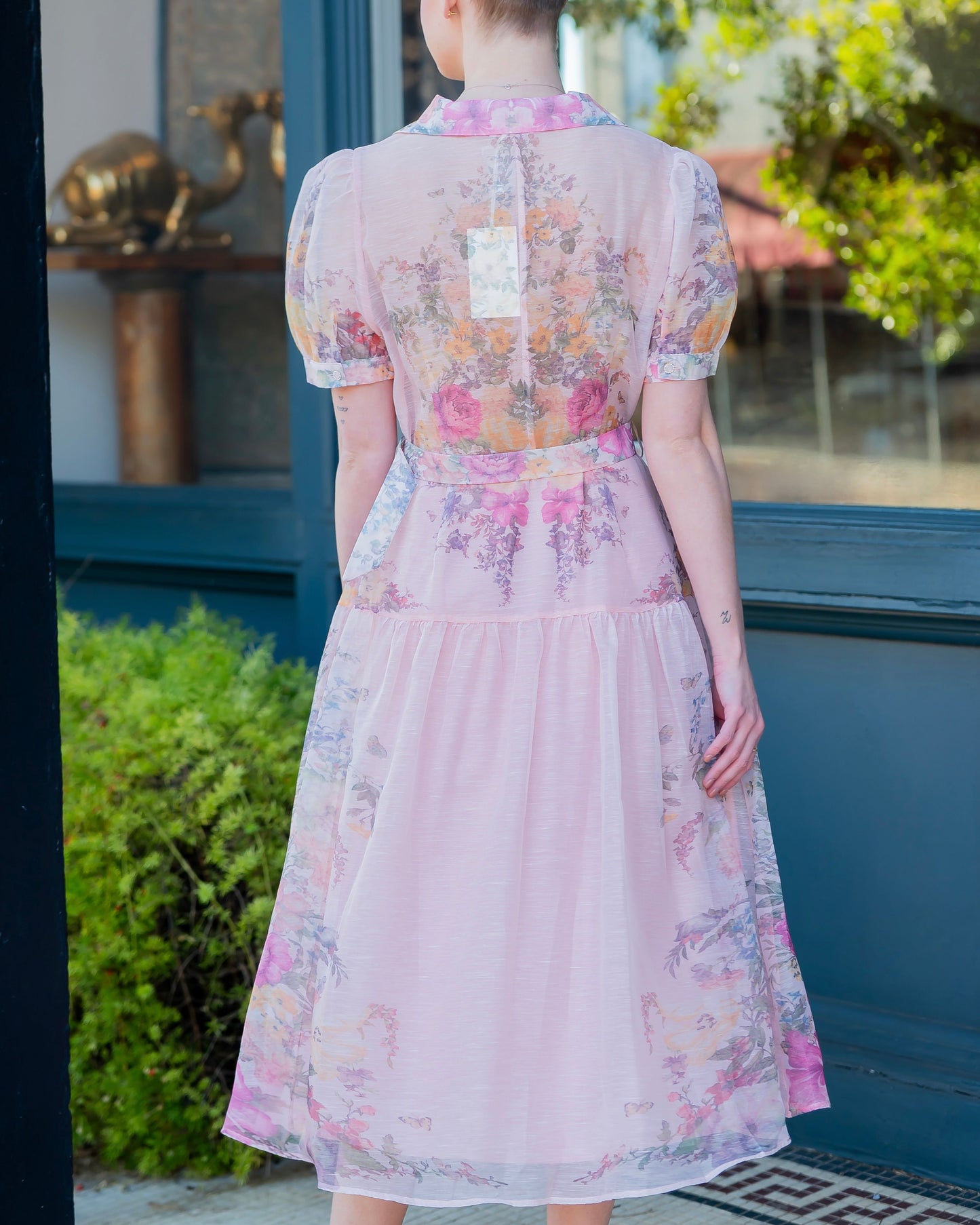 Eden Floral Short Sleeve Dress