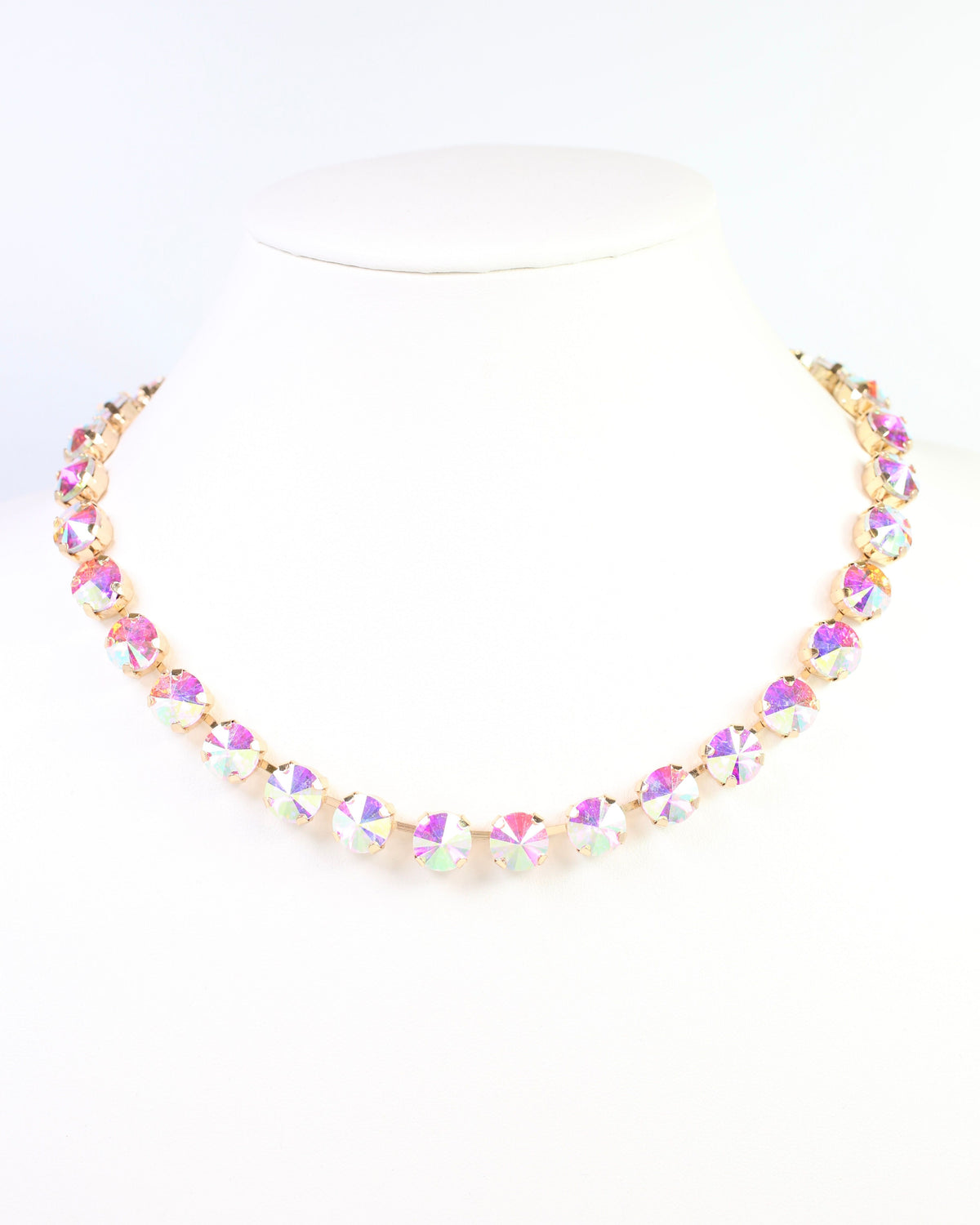 Radcliffe Rhinestone Necklace Clear AB