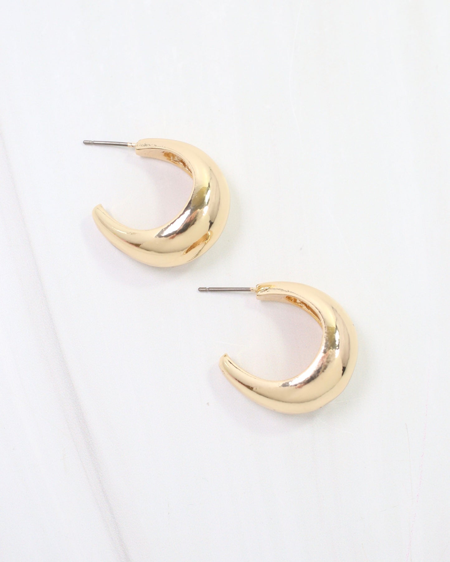 Coos Bay Hoop Earring Gold