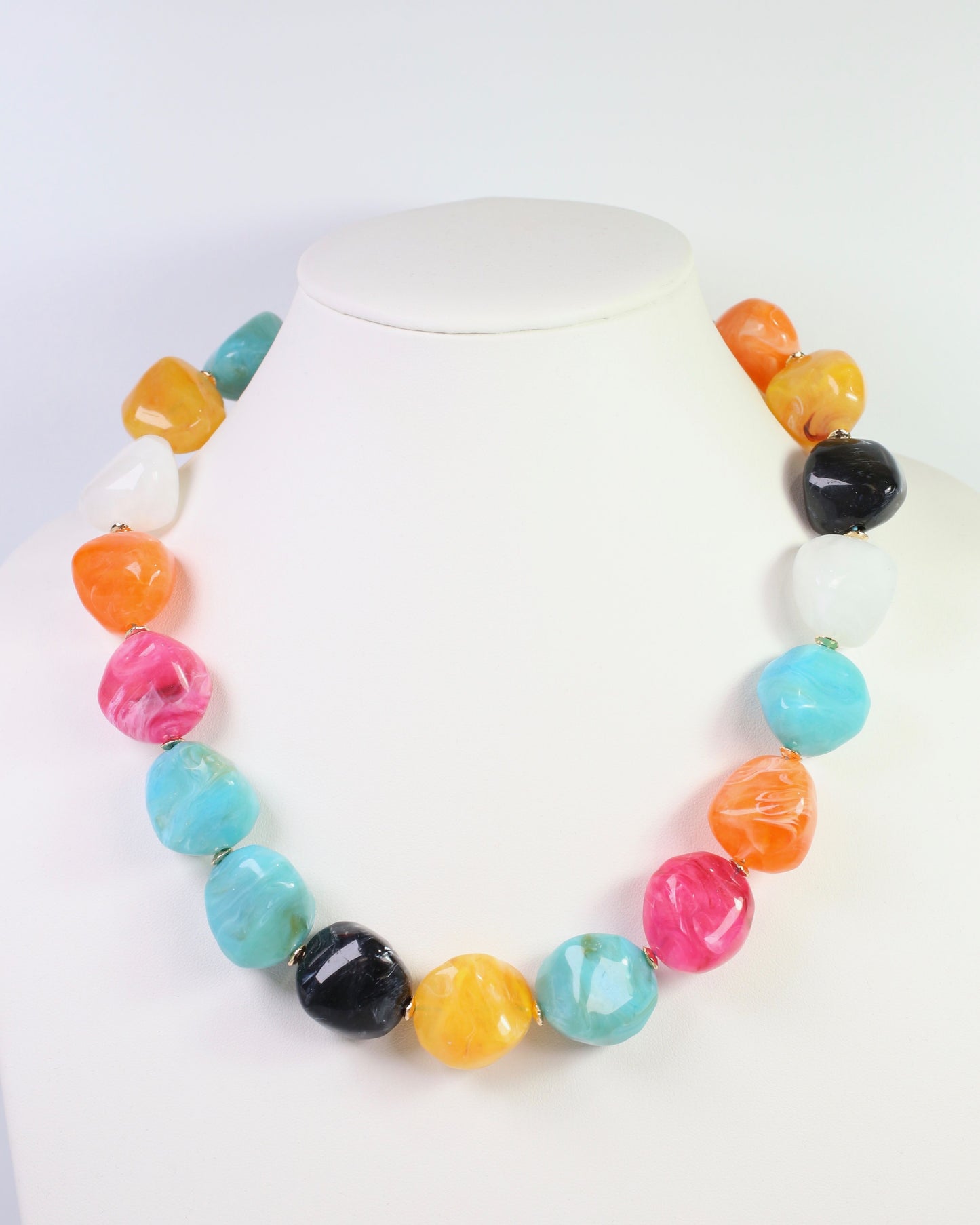 Clarksdale Marble Necklace Multi