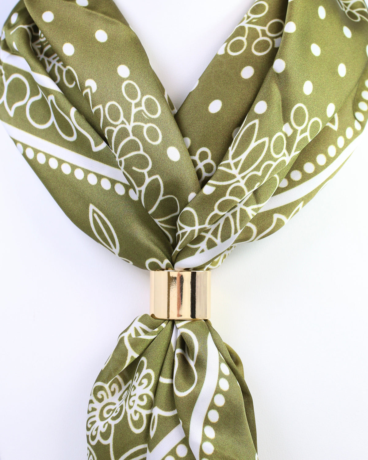 Roberto Scarf Slide Gold