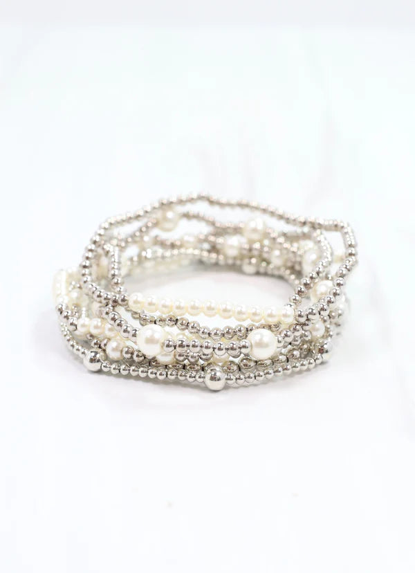 Judey Bracelet Set SILVER