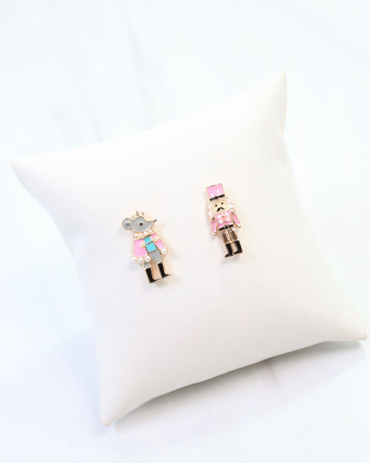 Nutcracker Suite Dreams Earring Pink