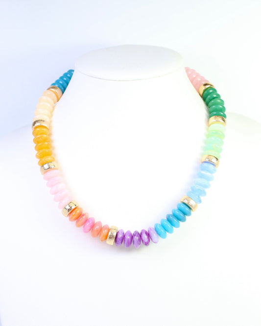 Eye Candy Beaded Necklace Multi