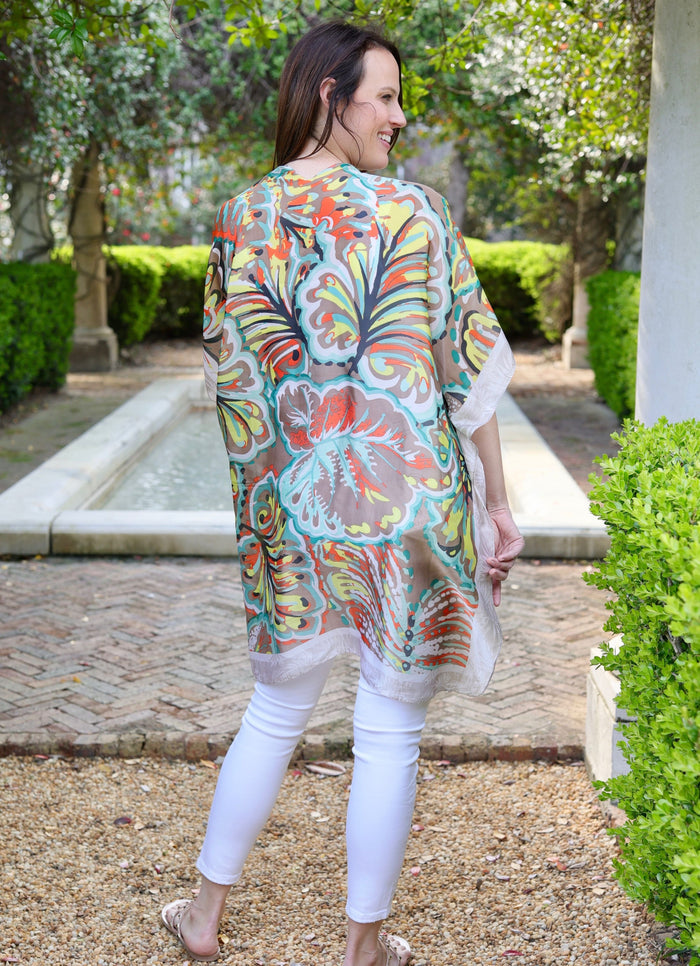 Altonne Printed Kimono TAUPE - Caroline Hill
