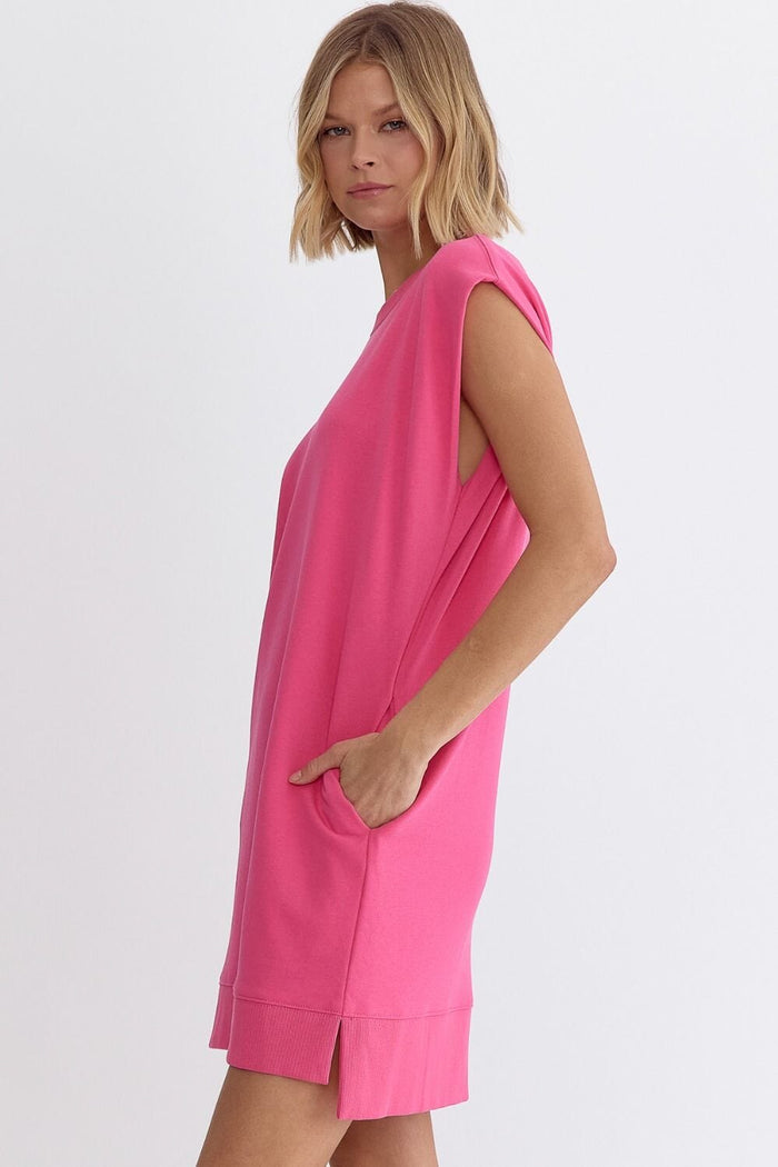 Anything You Want Pink Dress - Caroline Hill