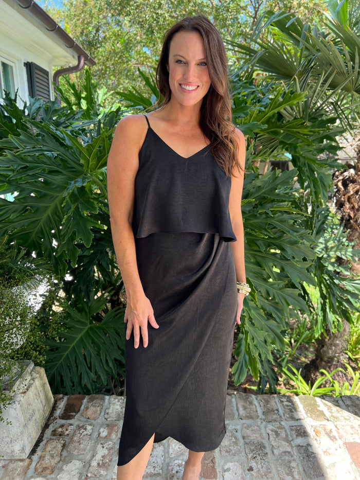 Bali Long Black Dress - Caroline Hill