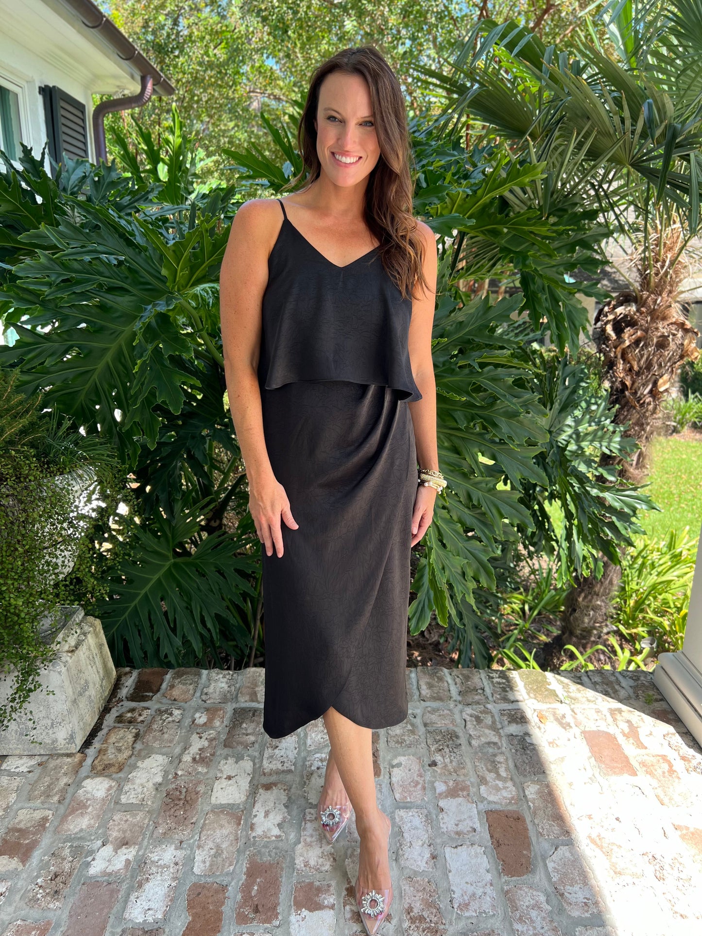 Bali Long Black Dress - Caroline Hill