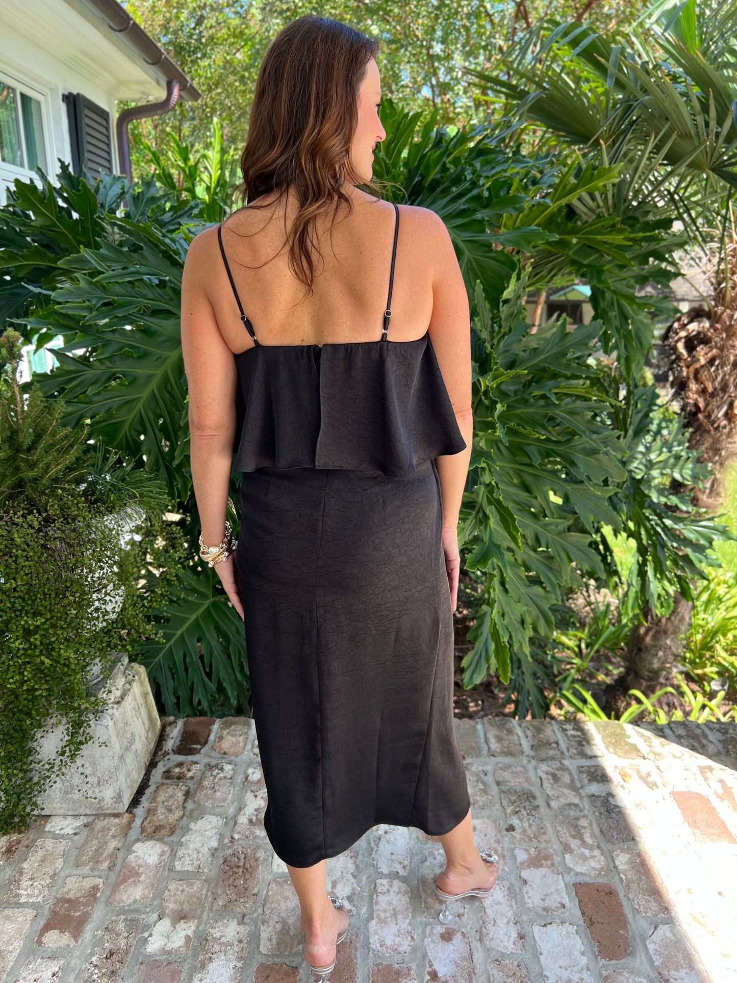 Bali Long Black Dress - Caroline Hill