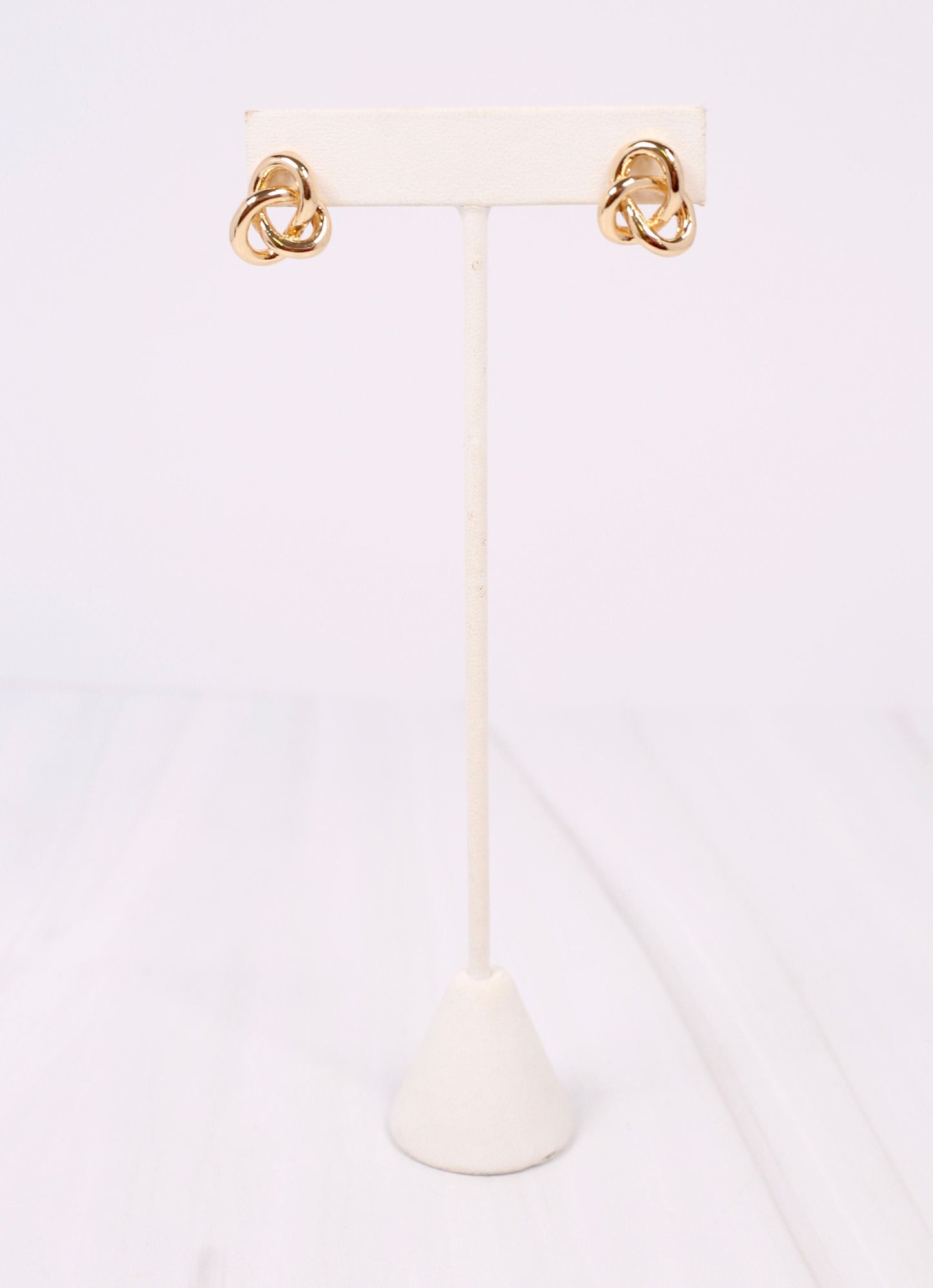 Bannister Knot Earring GOLD - Caroline Hill