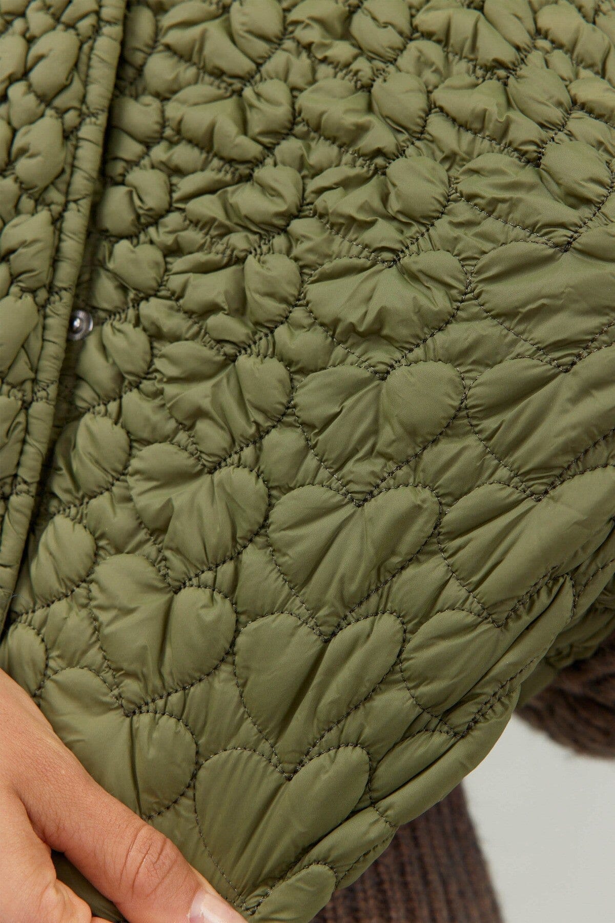 Big Dreamer Olive Quilted Vest - Caroline Hill