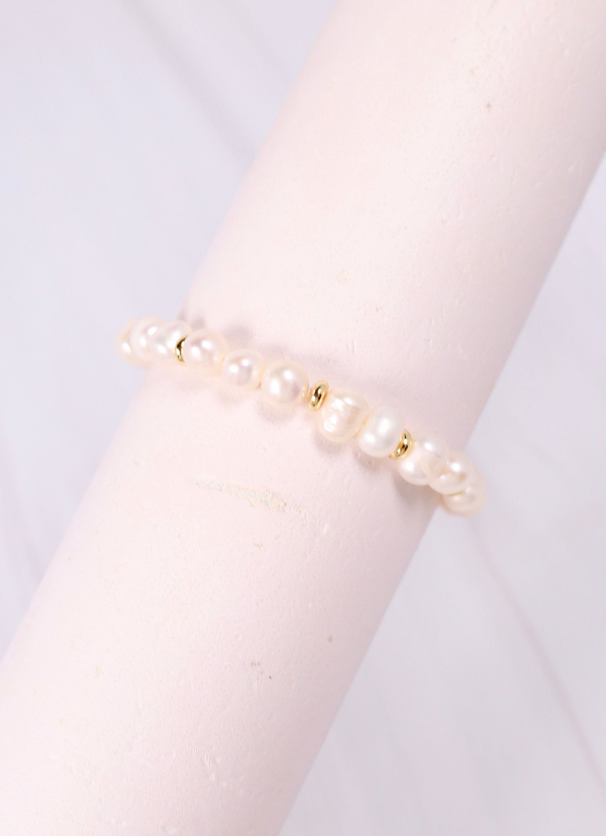 Blairmore Pearl Bracelet IVORY - Caroline Hill