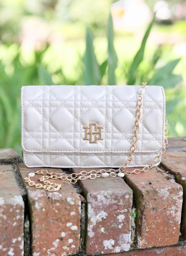 Brynleigh Clutch Crossbody PEARL PATENT LQ - Caroline Hill