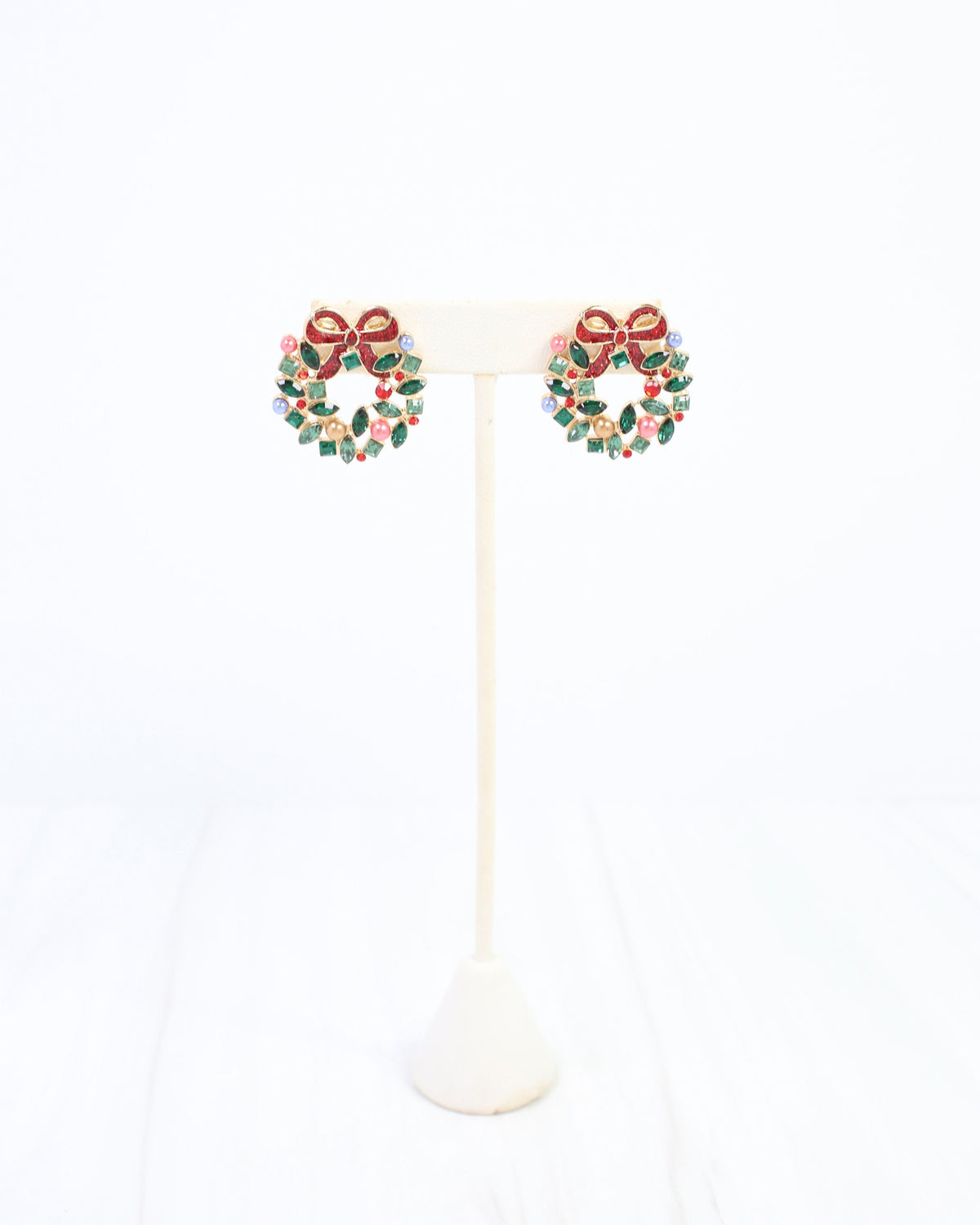 Woodsey Wreath Earring Green
