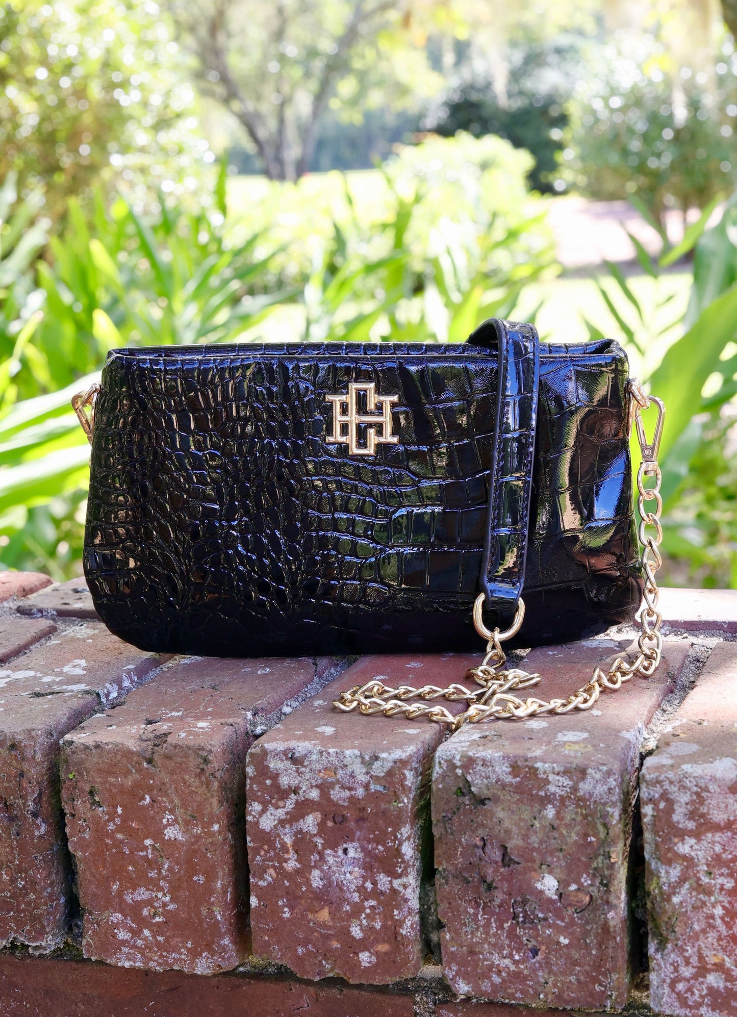 Livi Crossbody Black Patent