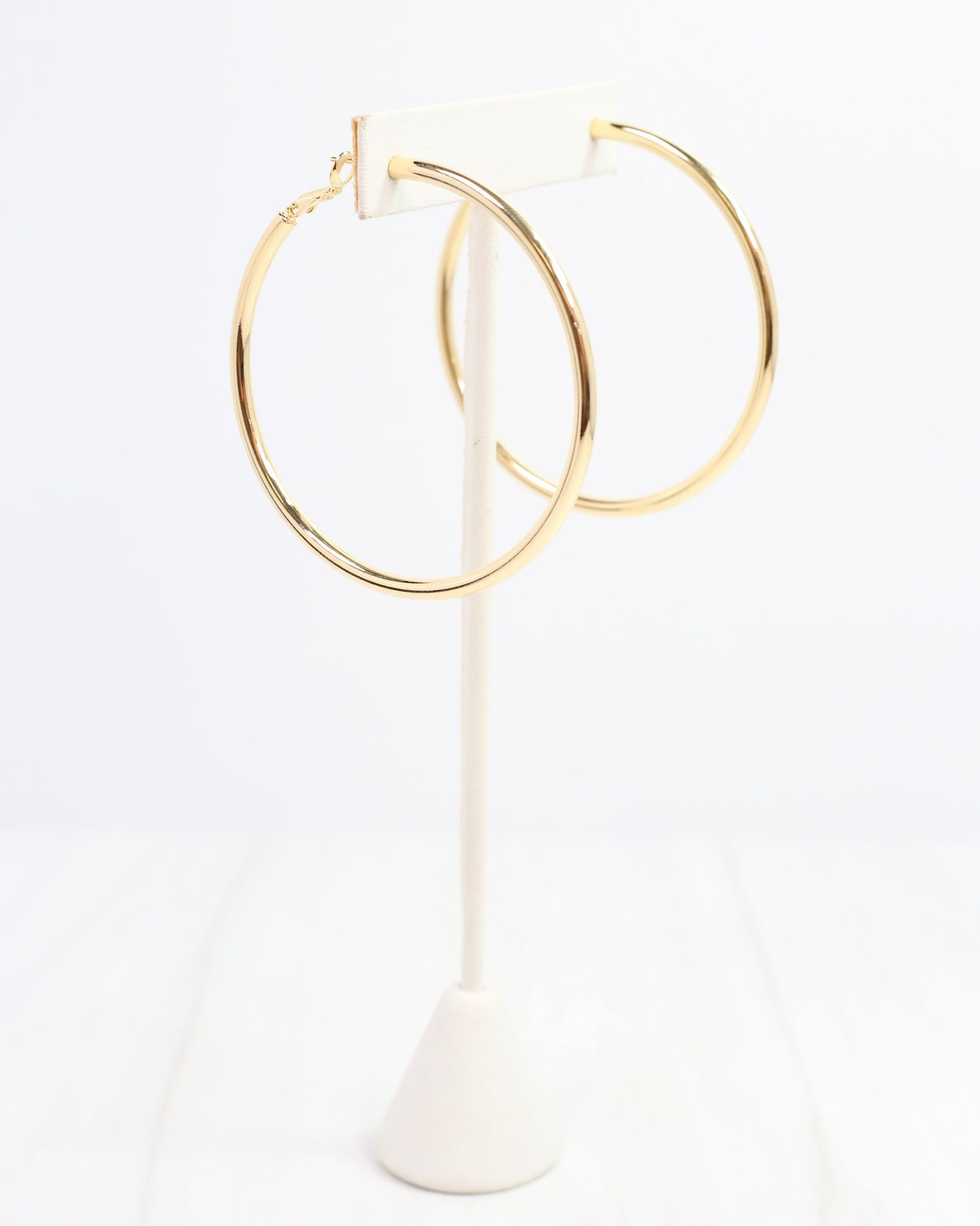 Fernando Hoop Earring Shiny Gold