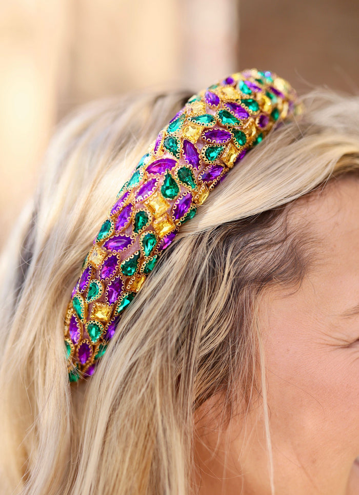 Canal Embellished Headband MULTI - Caroline Hill