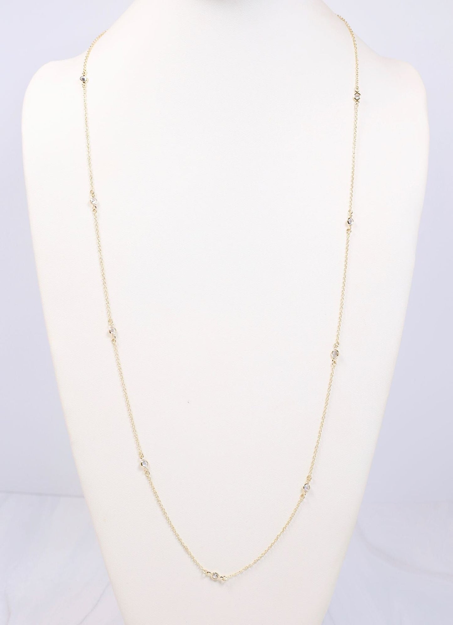 Carleton CZ Necklace GOLD - Caroline Hill