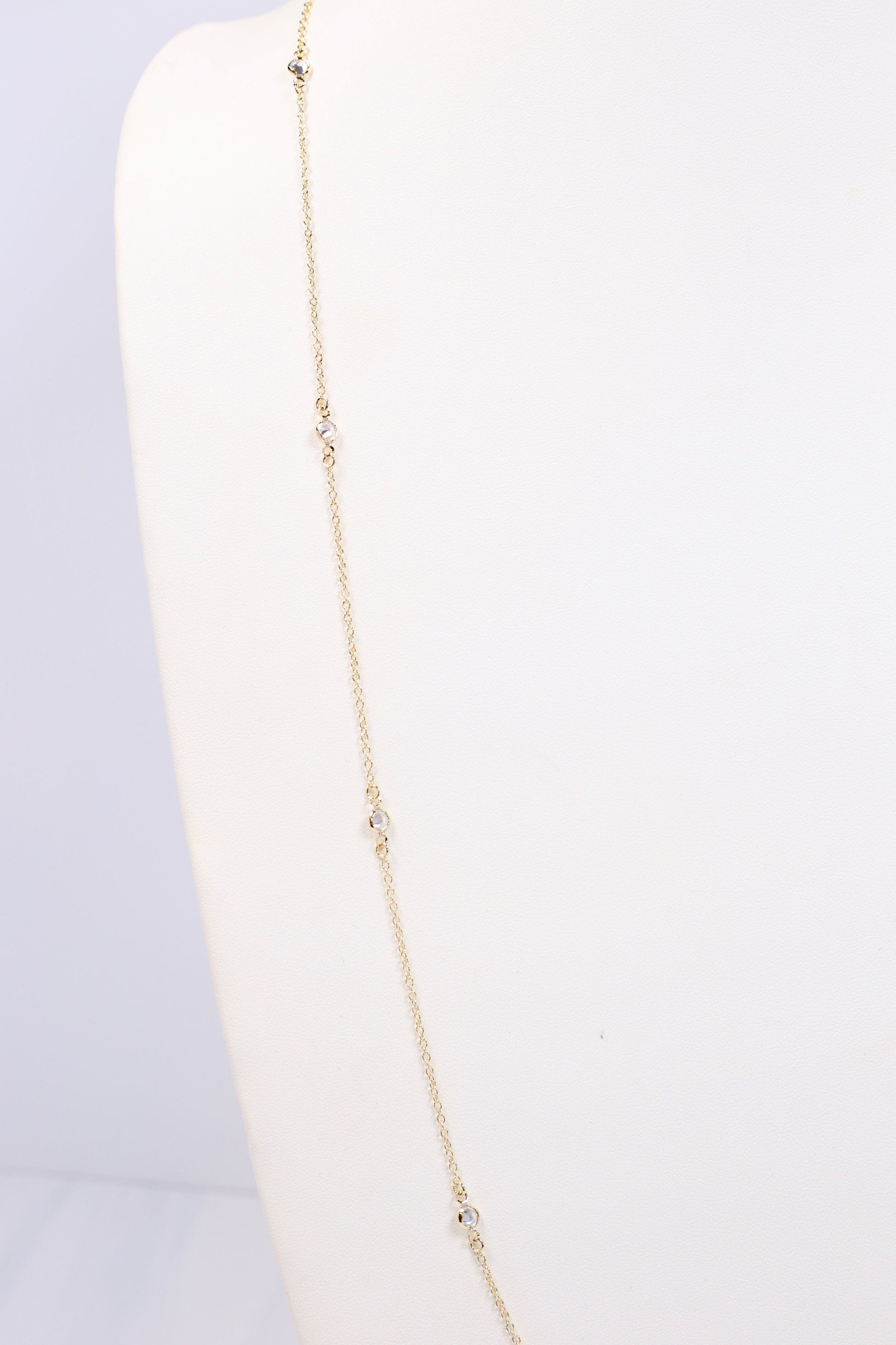 Carleton CZ Necklace GOLD - Caroline Hill