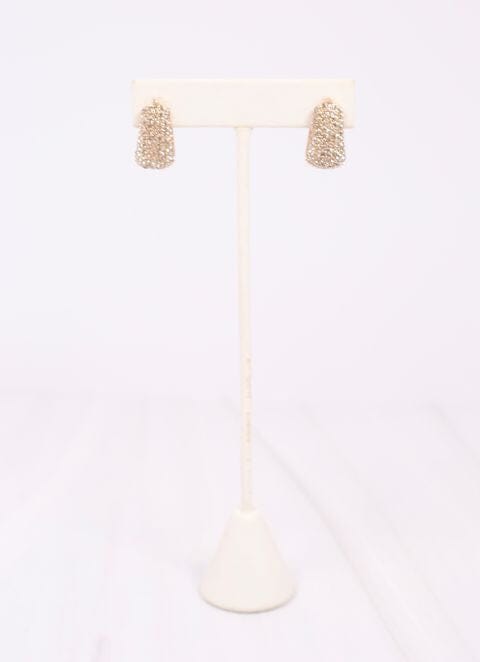 Constance CZ Earring GOLD - Caroline Hill