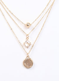 Cranbrook Layered Necklace GOLD - Caroline Hill