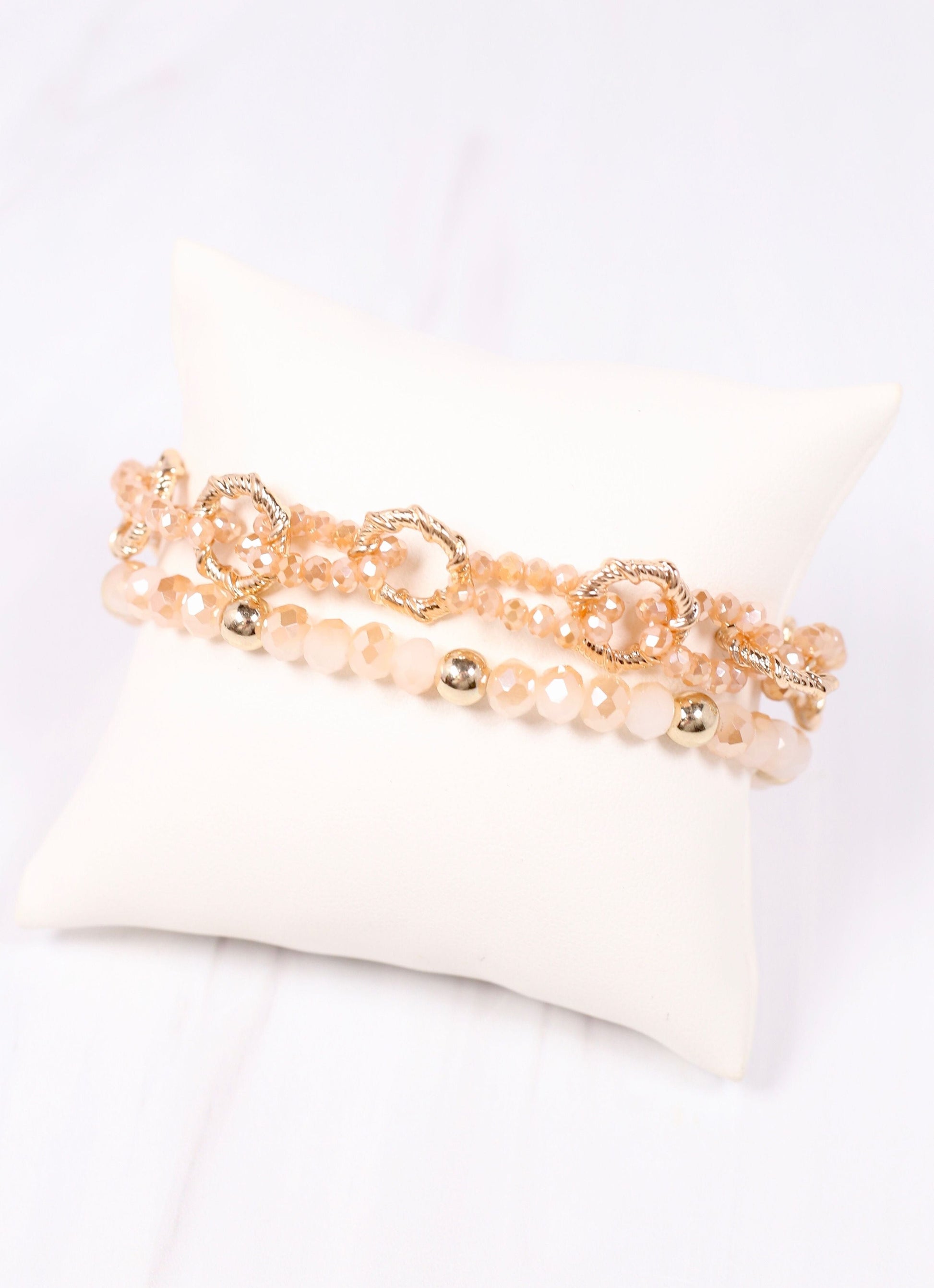 Dixon Bracelet Set NATURAL - Caroline Hill