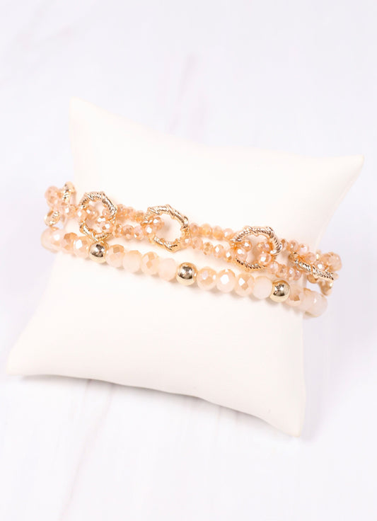 Dixon Bracelet Set NATURAL - Caroline Hill