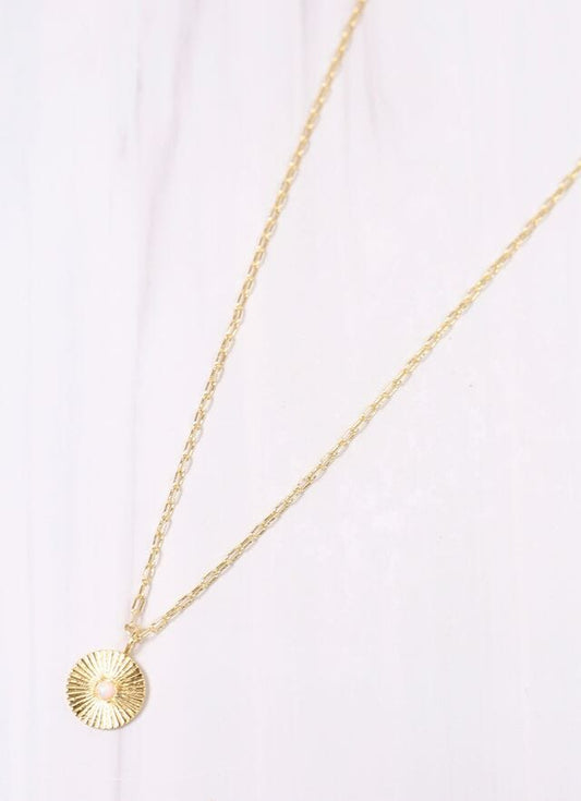 Dowden Charm Necklace GOLD - Caroline Hill