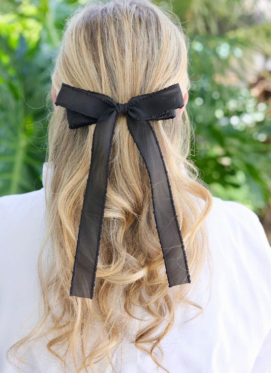 Dylan Hair Bow BLACK - Caroline Hill