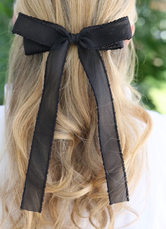 Dylan Hair Bow BLACK - Caroline Hill