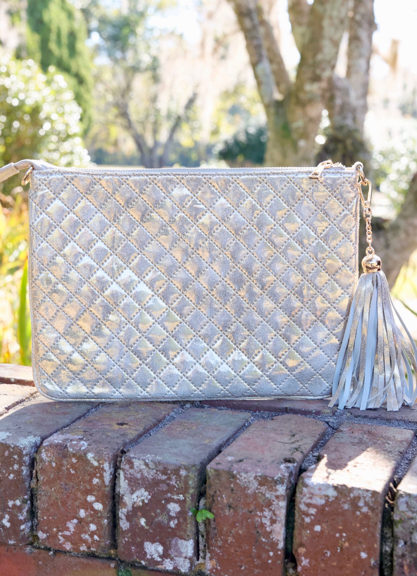 Madelyn Clutch/Crossbody CHAMPAGNE POP