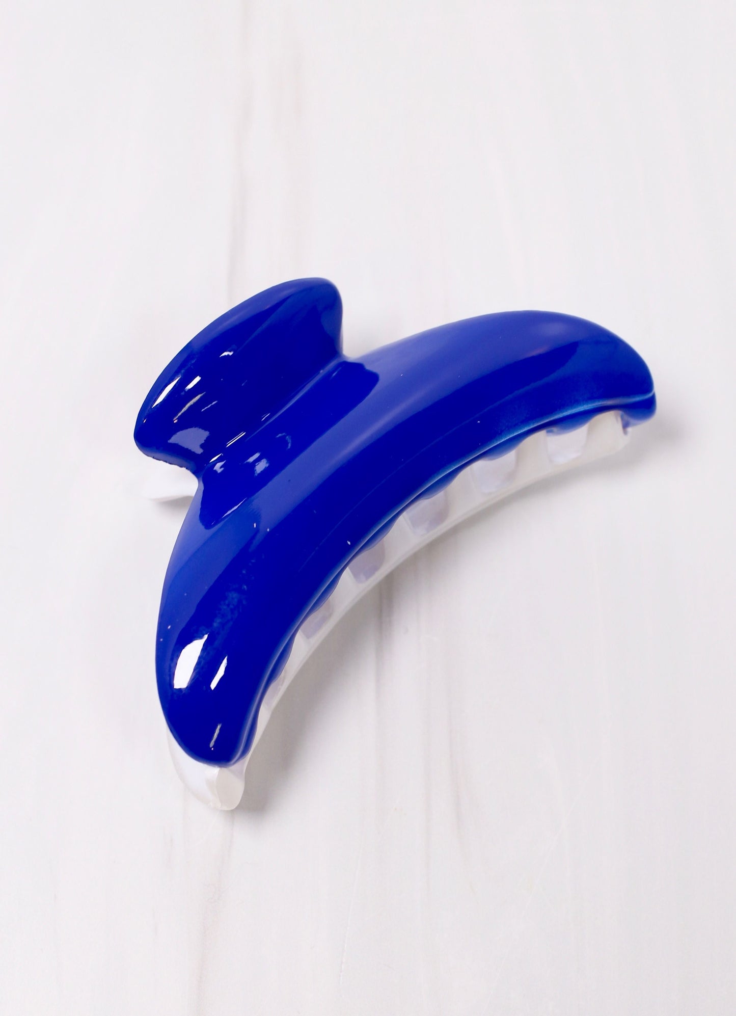 Mason Two Tone Hair Clip BLUE WHITE