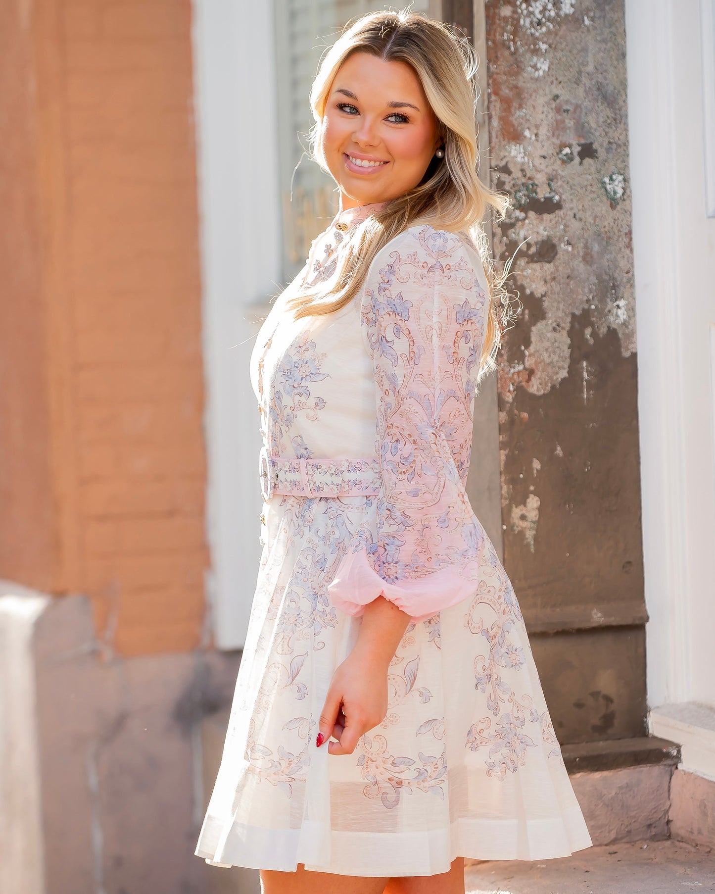 Grace Fancy Button Down Dress