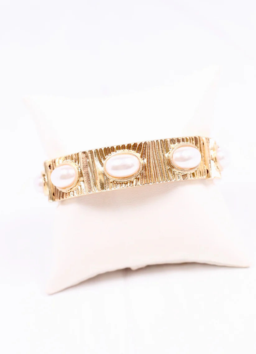 Pascal Pearl Stretch Bracelet