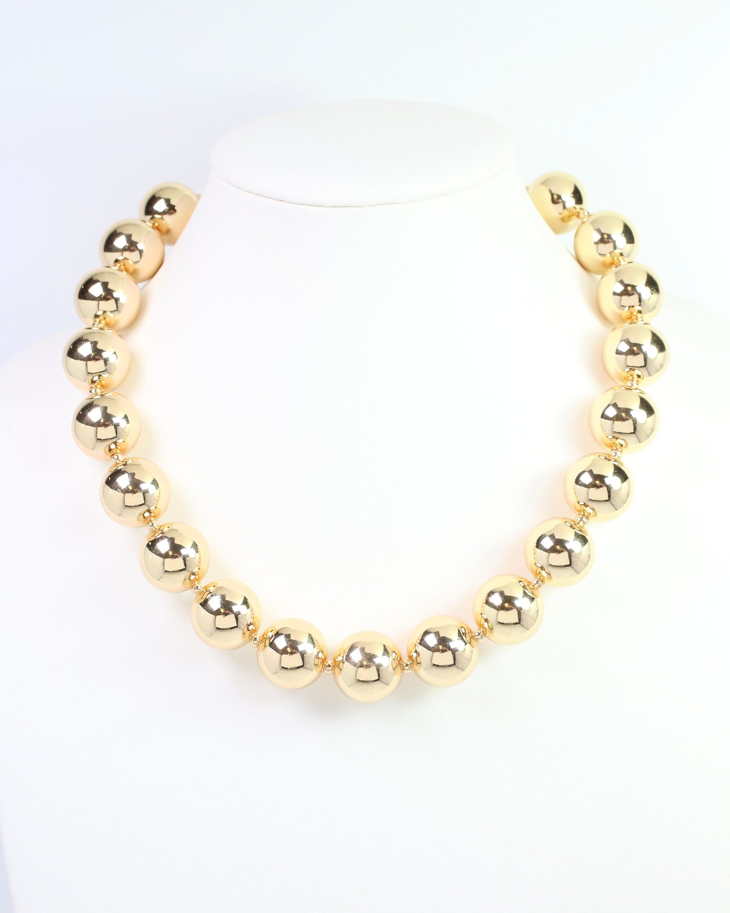 Collier Beaded Necklace WR Gold