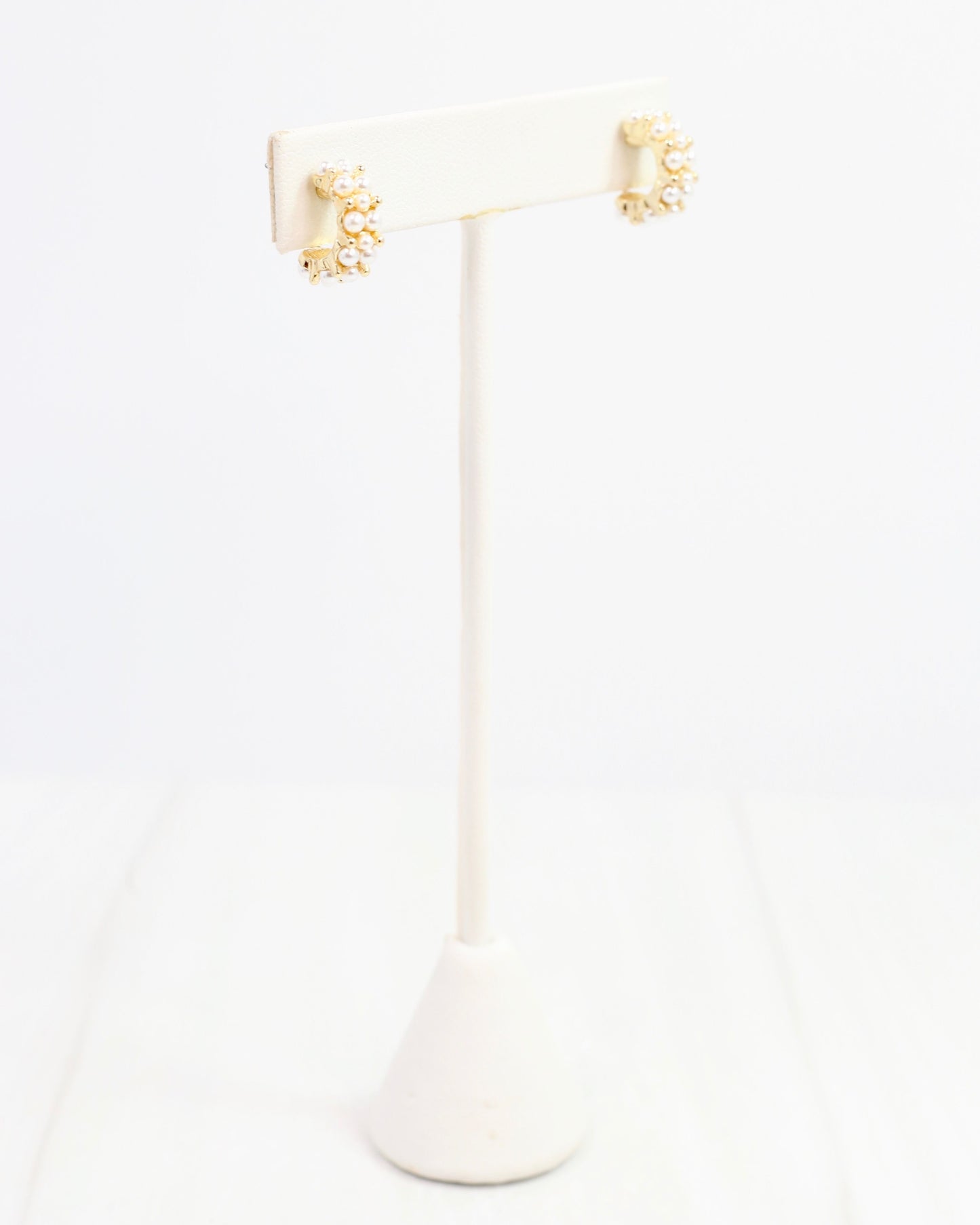 Suzi Pearl Hoop Earring Ivory