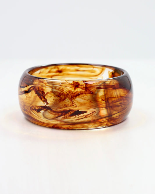 Carole Bangle Bracelet Tortoise