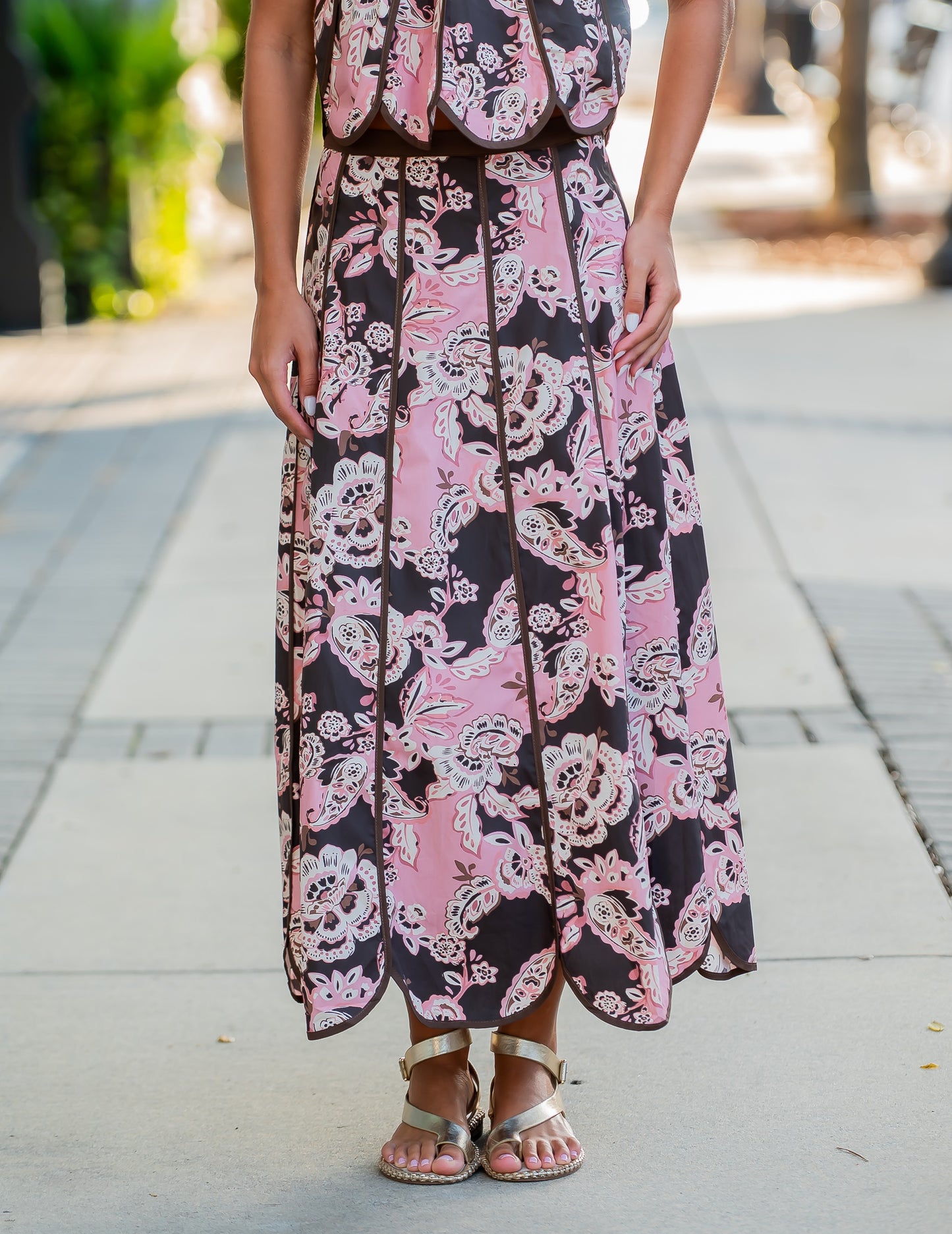 Desiree Scalloped Skirt