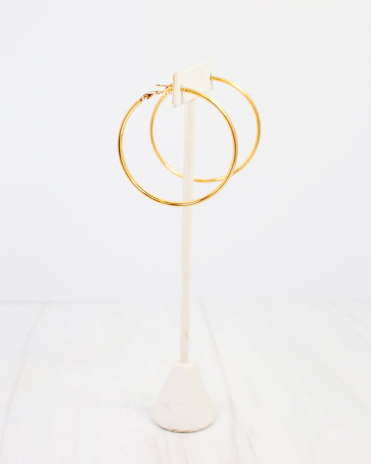 Perth Hoop Earring WR Gold