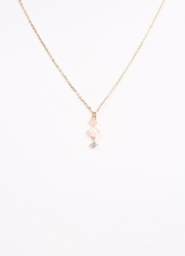 Florencia Necklace GOLD - Caroline Hill