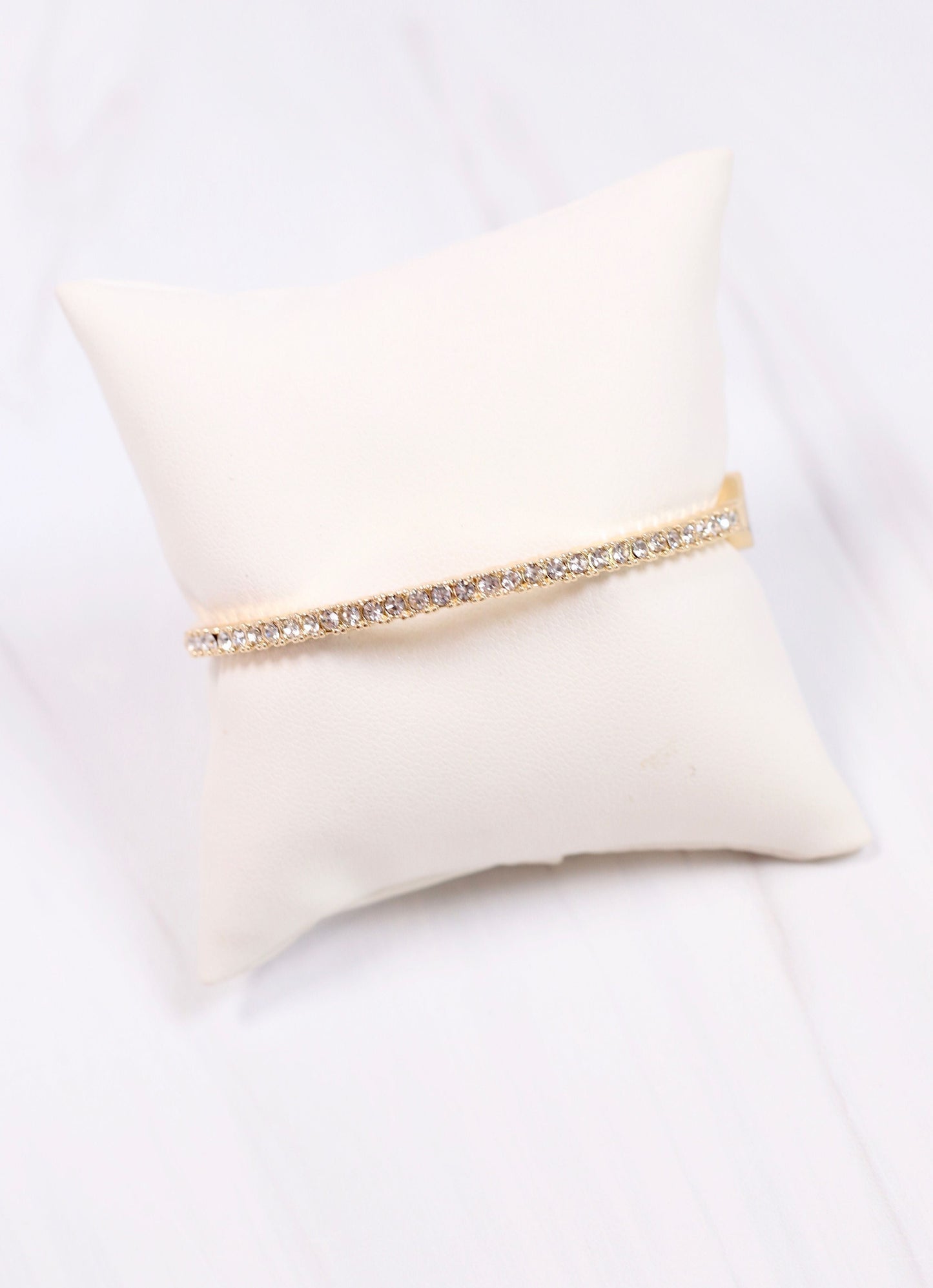 Francesca CZ Bracelet GOLD - Caroline Hill