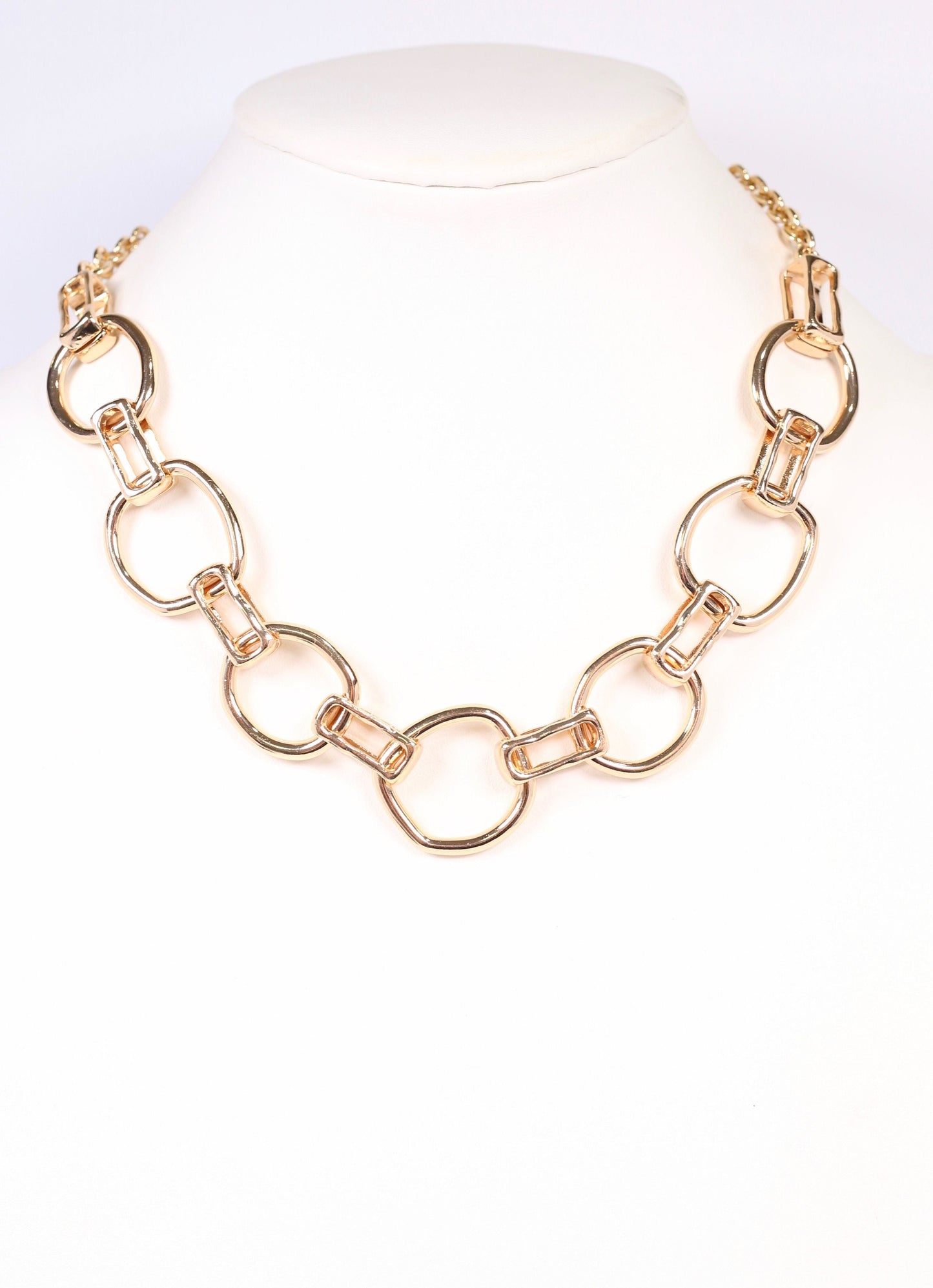 Frankie Link Necklace GOLD - Caroline Hill