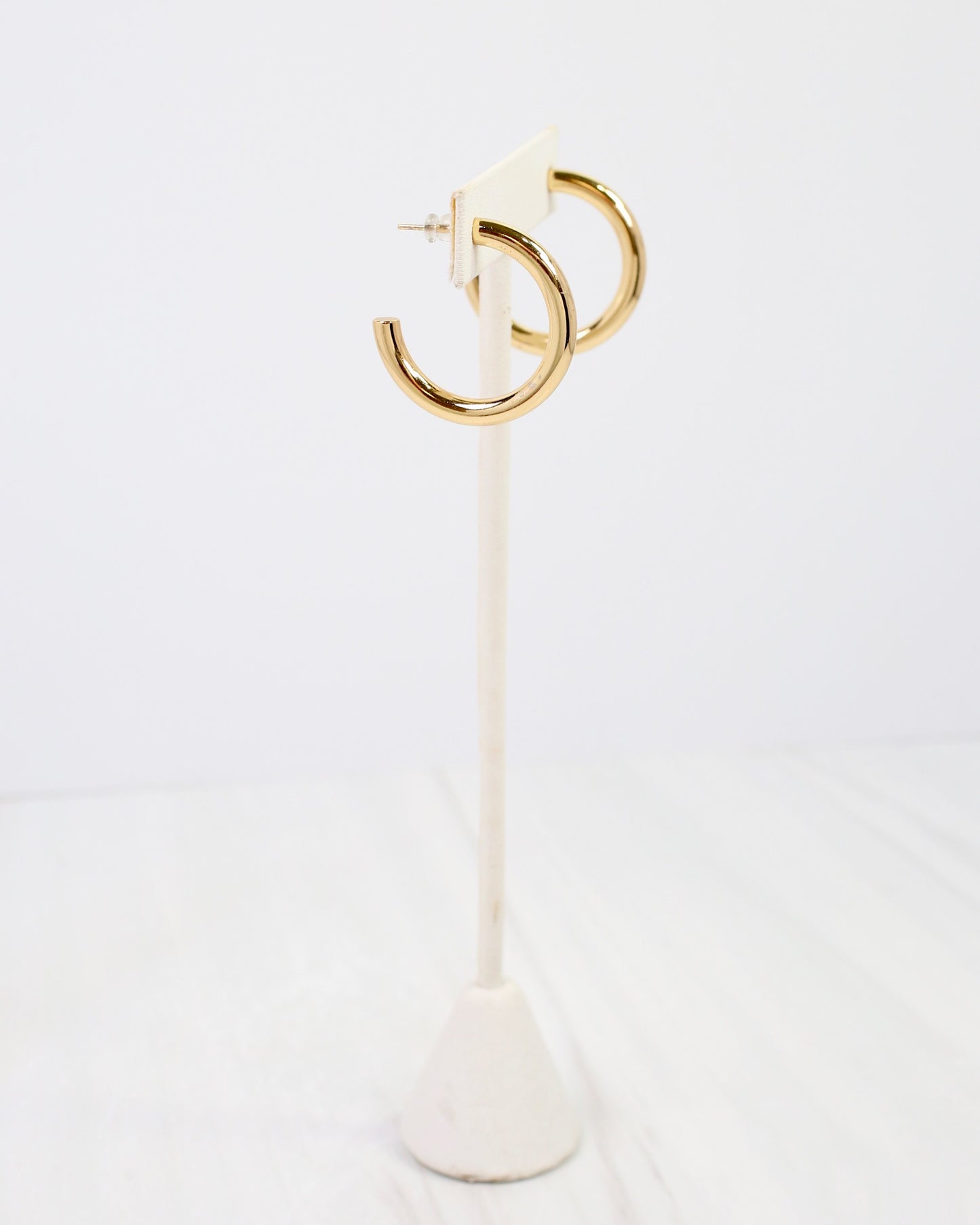 Dalles Hoop Earring WP Gold